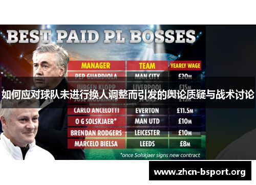如何应对球队未进行换人调整而引发的舆论质疑与战术讨论 如何应对球队未进行换人调整而引发的舆论质疑与战术讨论
