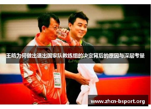 王皓为何做出退出国家队教练组的决定背后的原因与深层考量